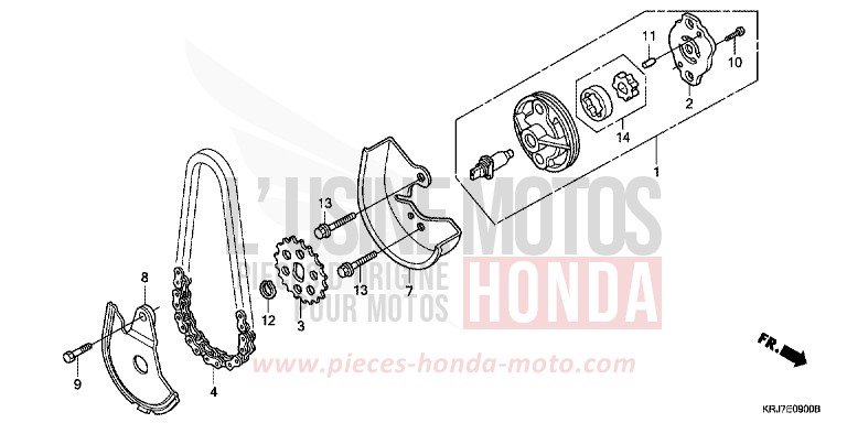 POMPE A HUILE von S-wing ABS QUASAR SILVER METALLIC (NHA48) von 2011